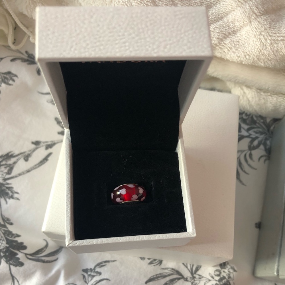 Heart charms from pandora